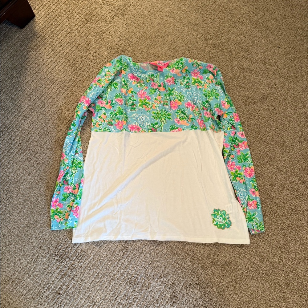 Lilly Pulitzer x Disney Finn Top Size Medium
